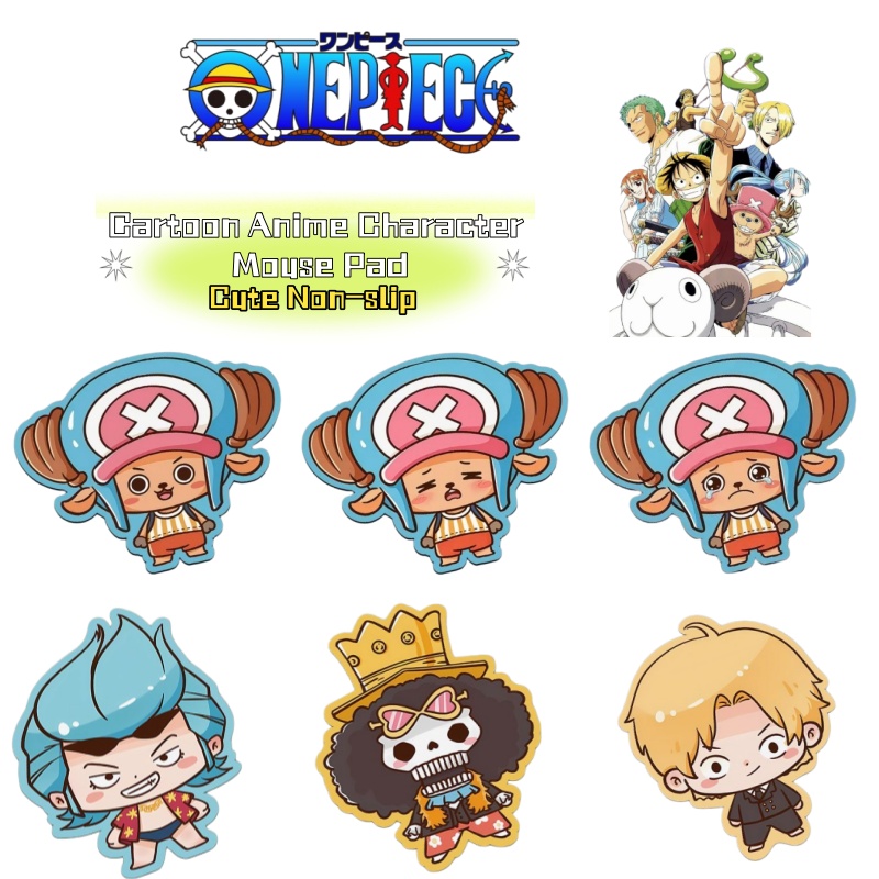 Good Laptop Accessories - One Piece cartoon anime karakter schattige