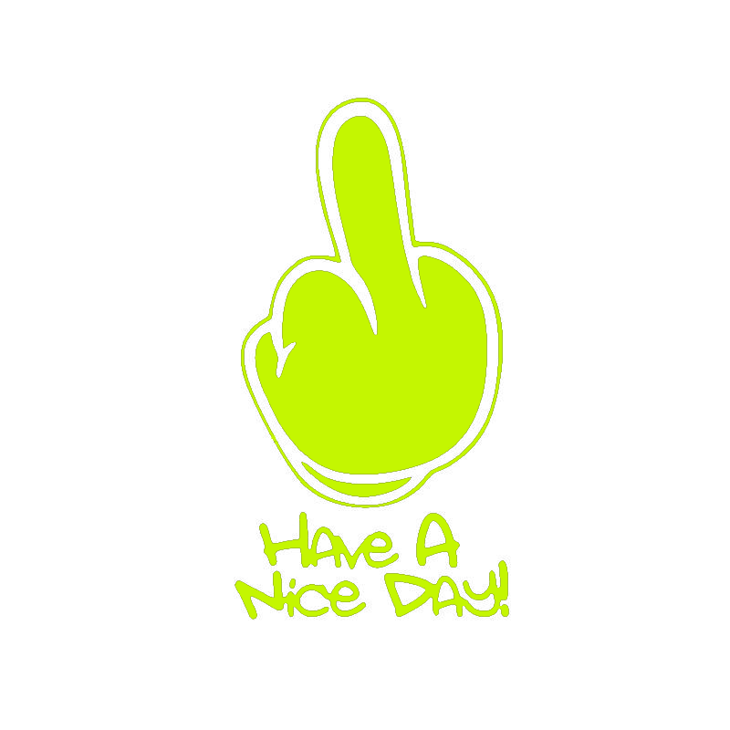 Laptop Accessories To Have - 1 stuk 'Have A Nice Day'