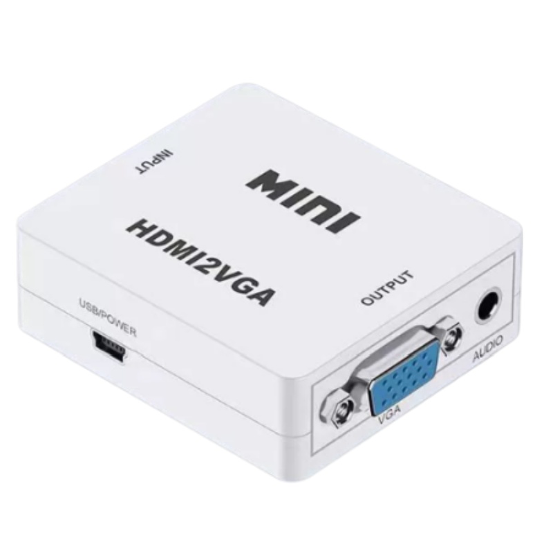 Hdmi Vga Adapter - HDMI naar VGA-converter met audio 1080P