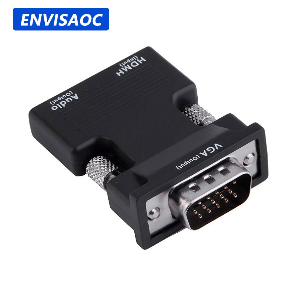 Hdmi Vga Adapter - Hdmi-Compatibel Naar VGA Converter Adapter 1080P