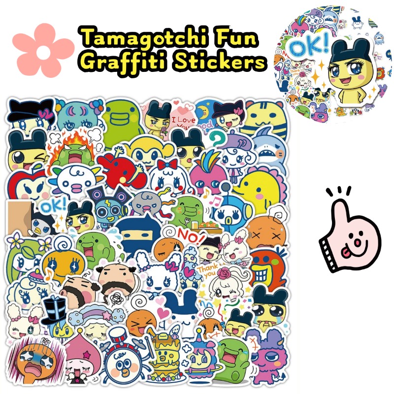 Good Laptop Accessories - Japanse Tamagotchi-stickers Elektronisch huisdier Mametchi Kuchipatchi