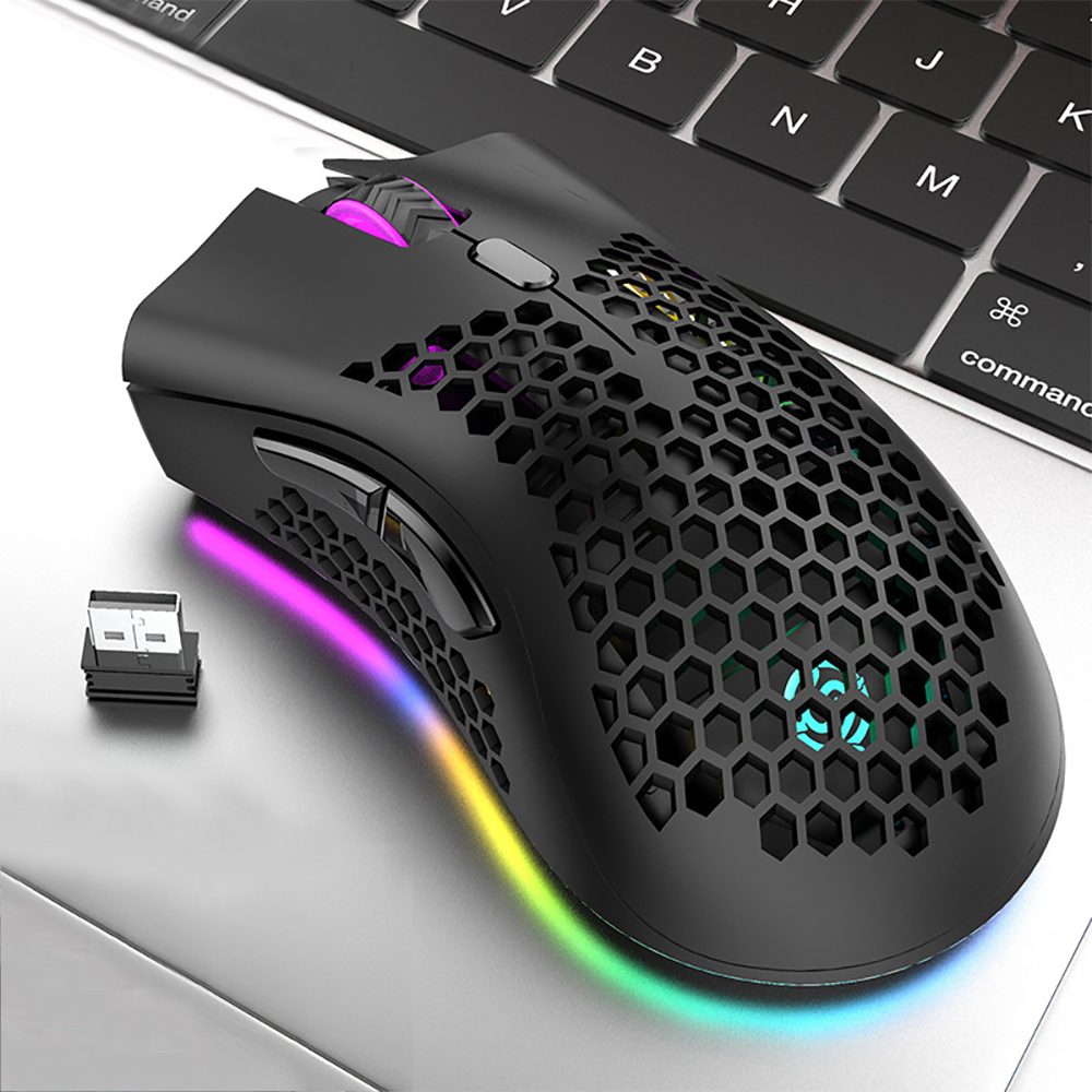 Laptop Accessories Rgb - BM600 Oplaadbare Gaming Muis USB 2.4G