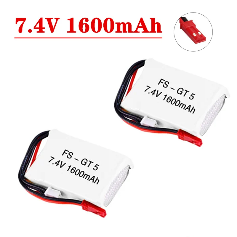 Jst Laptop Accessories - 7.4V 1600mAh Lipo Batterij Voor Flysky