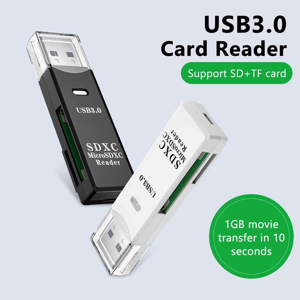 2 in 1 USB 3.0 Kaartlezer Micr - Laptop Accessories Gadgets recensie en prijs