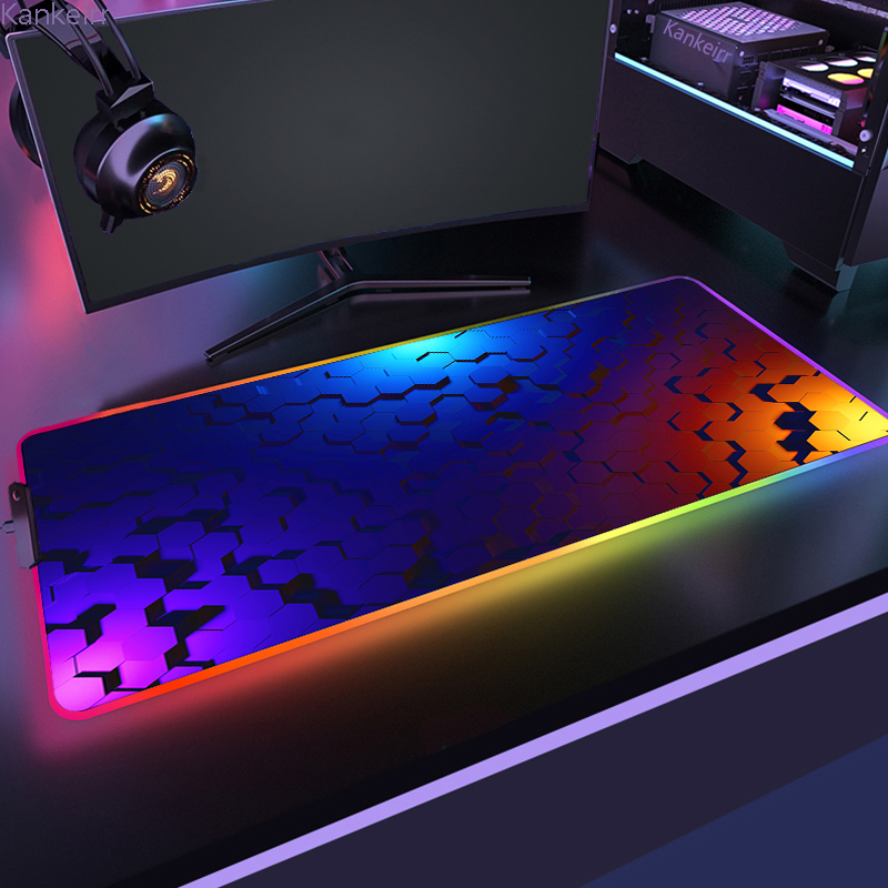 RGB Zeshoekige Muismat 900x350 - Laptop Accessories Rgb recensie en prijs
