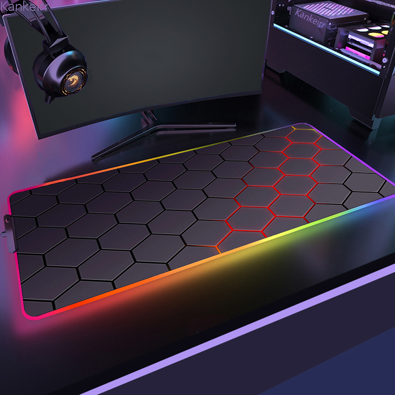 RGB Zeshoekige Muismat 900x350 - Laptop Accessories Rgb recensie en prijs