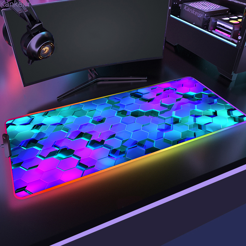 RGB Zeshoekige Muismat 900x350 - Laptop Accessories Rgb recensie en prijs