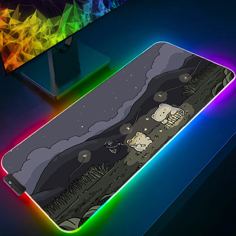 RGB LED-muismat Laptop Antisli - Laptop Accessories Rgb recensie en prijs
