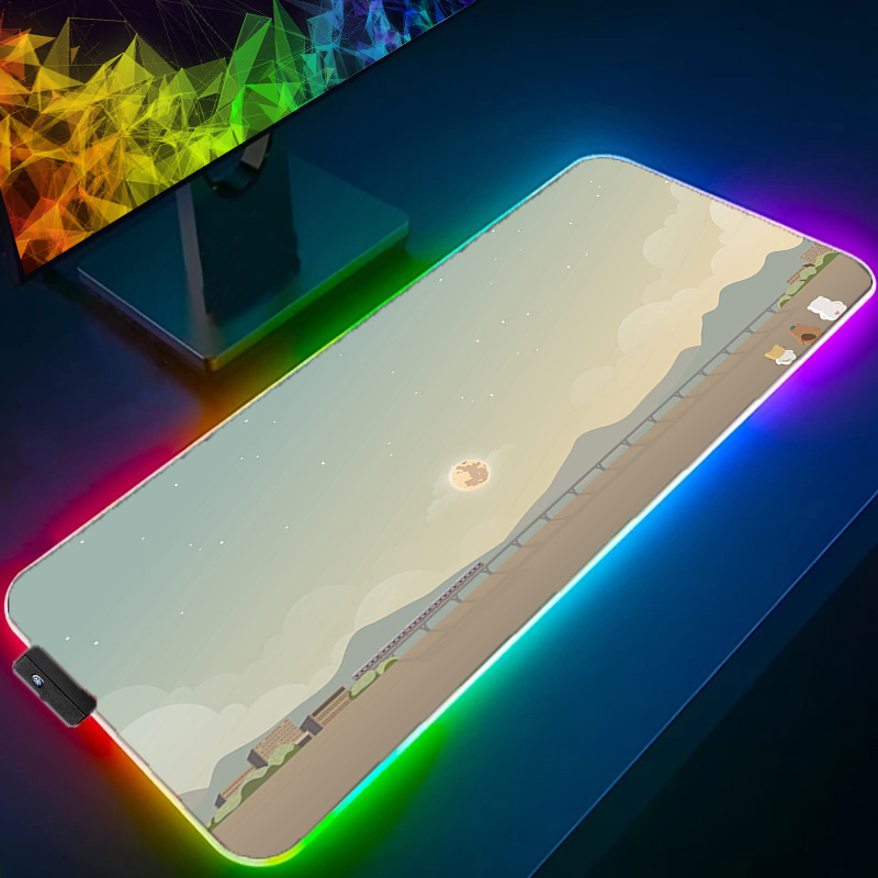 RGB LED-muismat Laptop Antisli - Laptop Accessories Rgb recensie en prijs