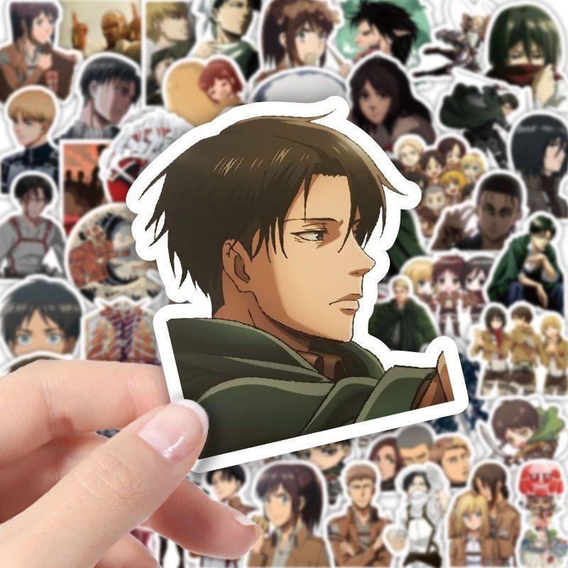 60 stuks Attack on Titan Anime - Good Laptop Accessories recensie en prijs