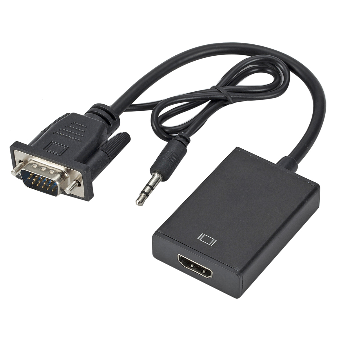 1080P HD VGA NAAR HD met 3,5 m - Hdmi Vga Adapter recensie en prijs