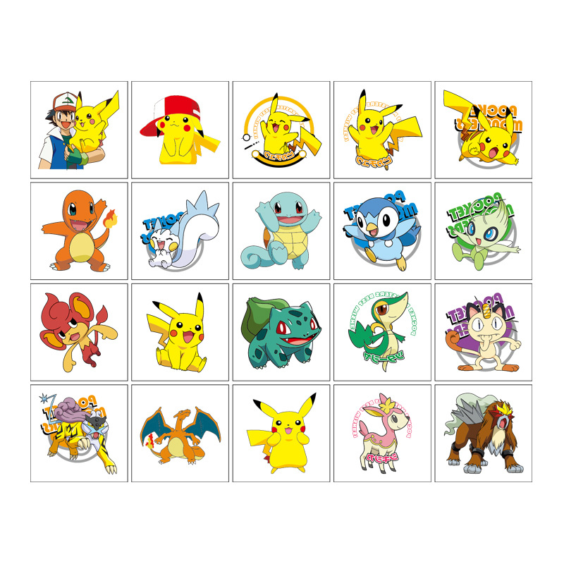 5*5 cm 20 stks Pokemon Pikachu - Good Laptop Accessories recensie en prijs