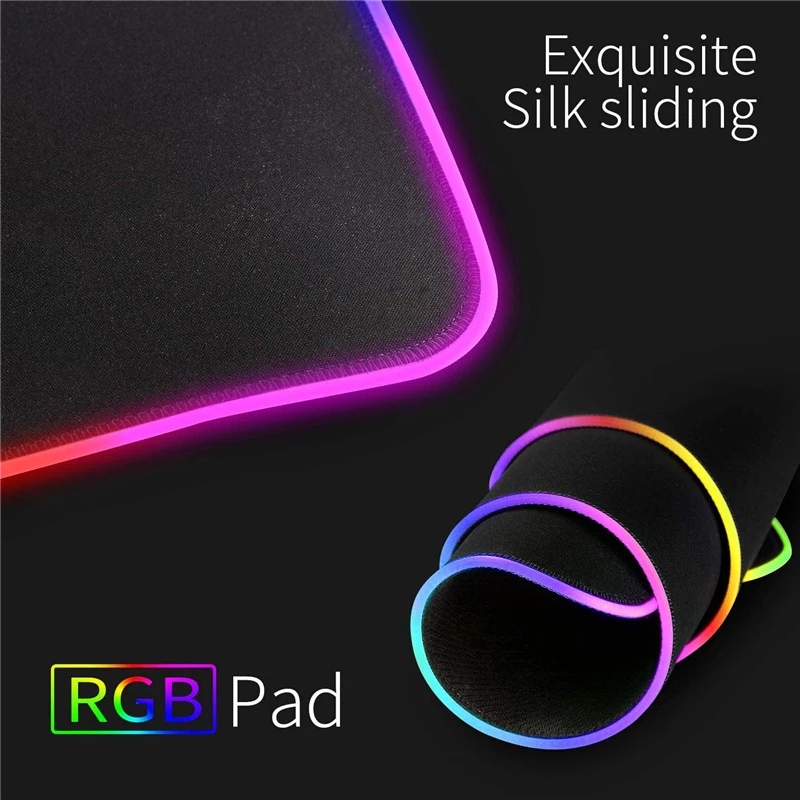 RGB Gaming Muismat met LED-ver - Laptop Accessories Rgb recensie en prijs