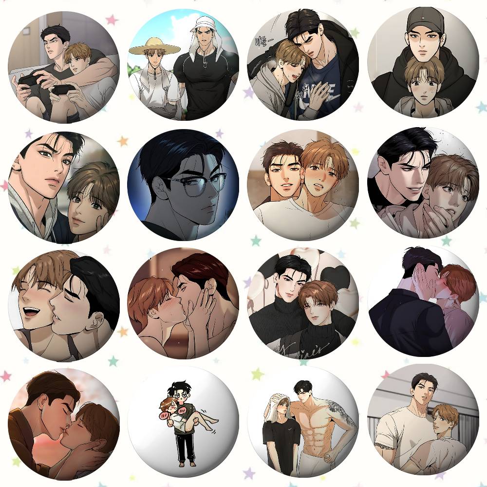 Koreaanse Manga Button Pin Bl  - Laptop Accessories Gadgets recensie en prijs