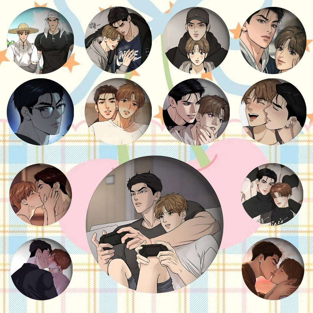 Koreaanse Manga Button Pin Bl  - Laptop Accessories Gadgets recensie en prijs