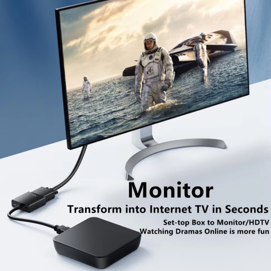 1080P HDMI-compatibel naar VGA - Hdmi Vga Adapter recensie en prijs