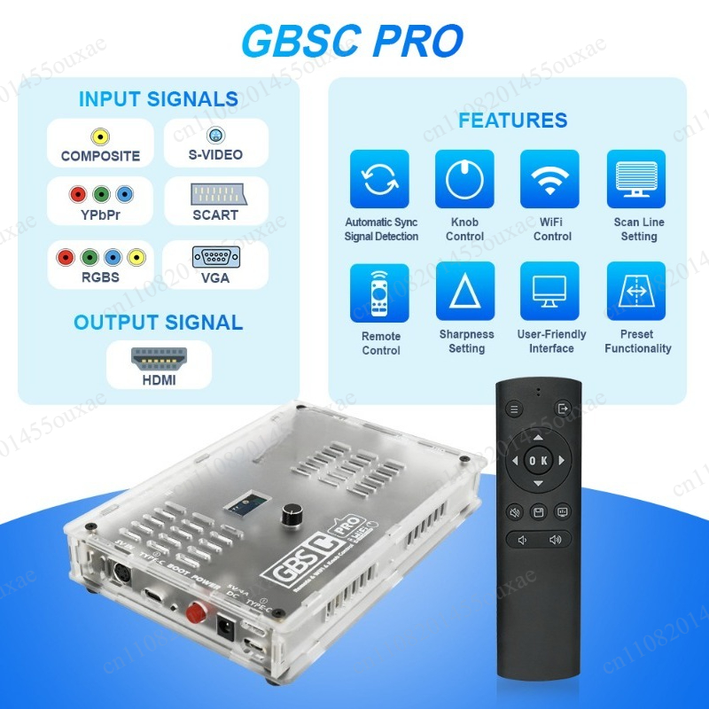GBSC RGBS Signaalomvormer Comp - Hdmi Vga Adapter recensie en prijs