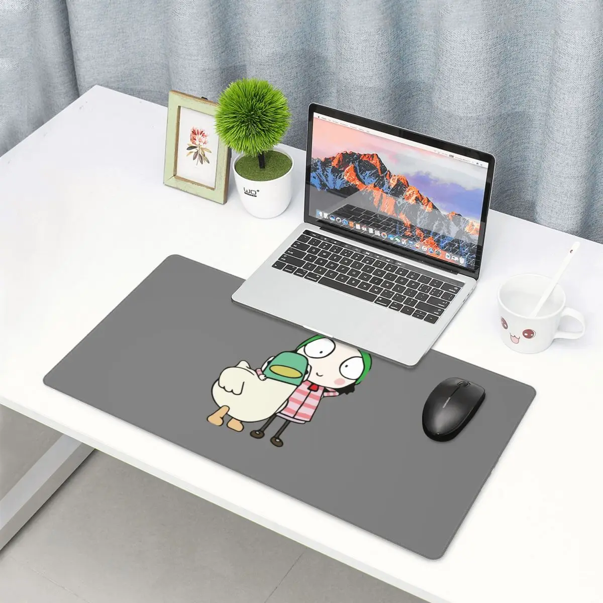 Grote muismat Sarah en Duck Ha - Laptop Accessories To Have recensie en prijs