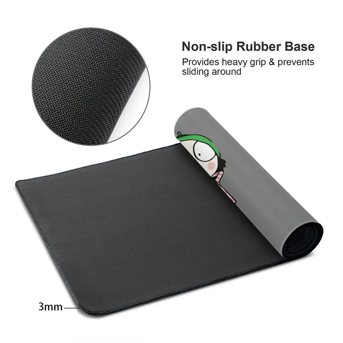 Grote muismat Sarah en Duck Ha - Laptop Accessories To Have recensie en prijs