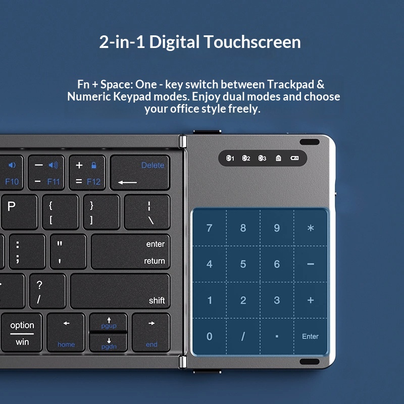 Mengzu Tri Fold draadloos Blue - Laptop Accessories Mouse recensie en prijs