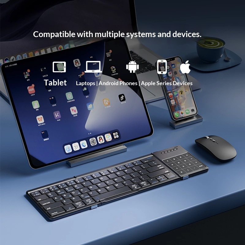 Mengzu Tri Fold draadloos Blue - Laptop Accessories Mouse recensie en prijs