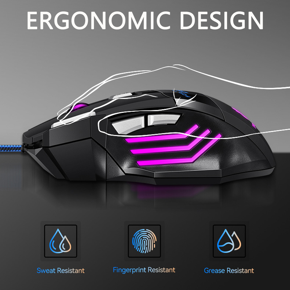 KEBIDUMEI USB Bedrade Gaming M - Laptop Accessories Rgb recensie en prijs