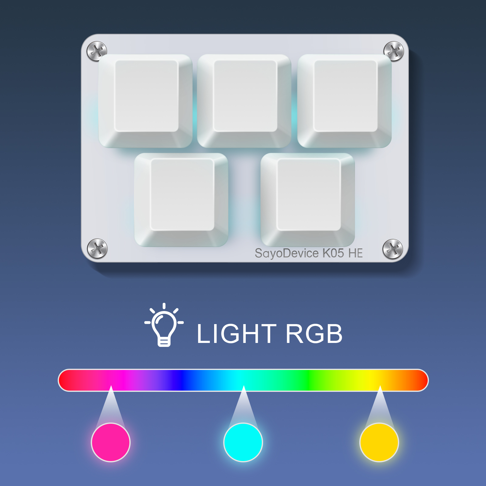 SayoDevice K05 HE Rapid Trigge - Laptop Accessories Rgb recensie en prijs