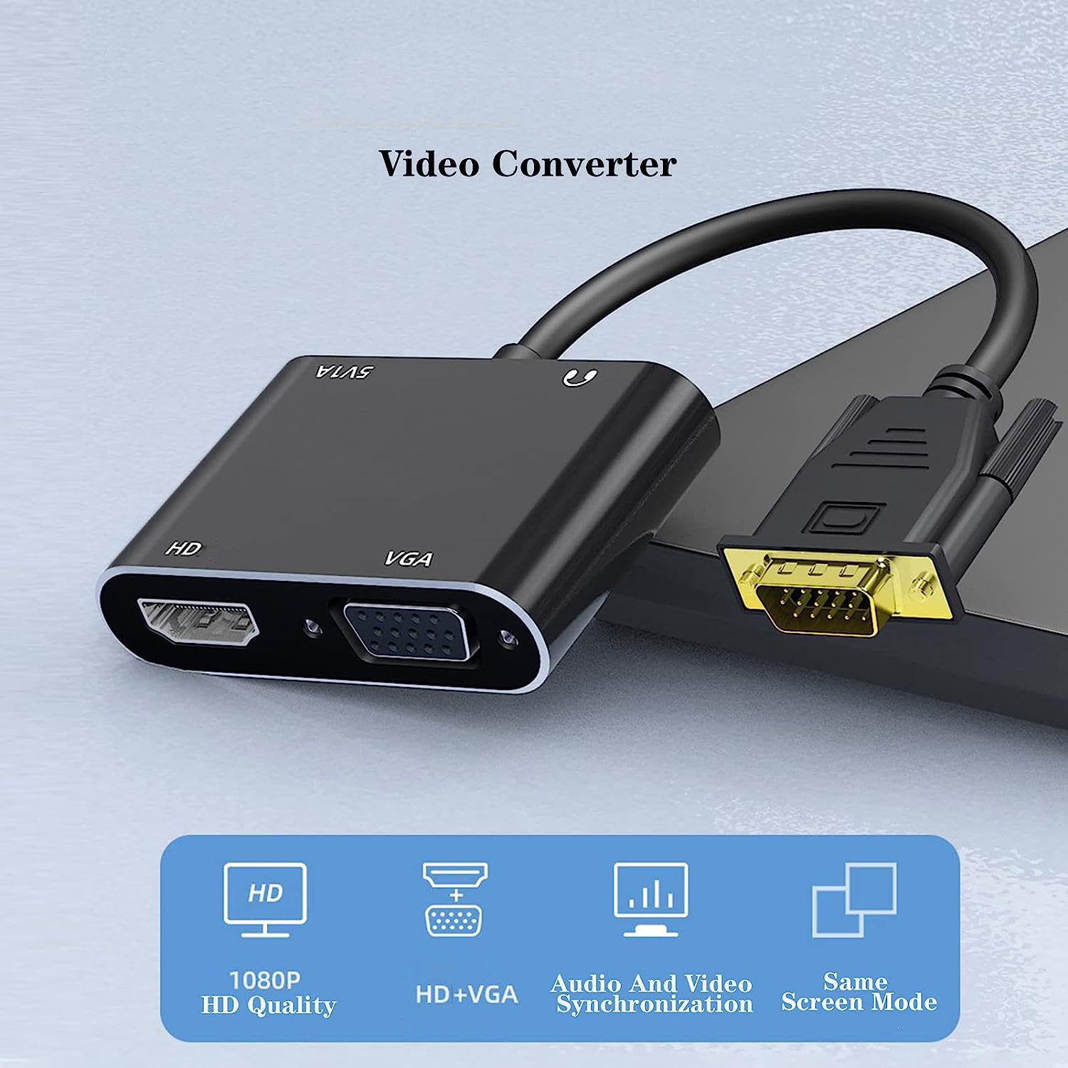 VGA (host) naar VGA/HDMI-compa - Hdmi Vga Adapter recensie en prijs
