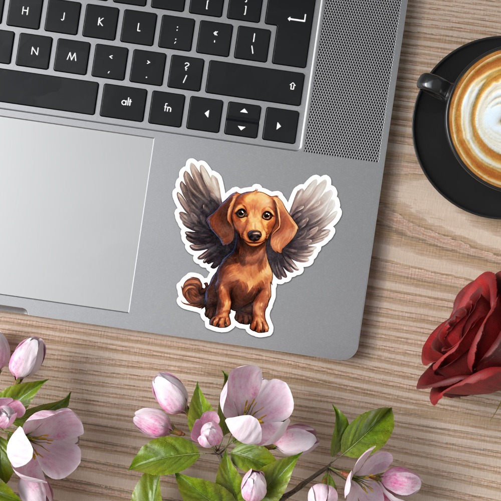 Teckel Angel Vinyl Nieuw Must  - Laptop Accessories To Have recensie en prijs