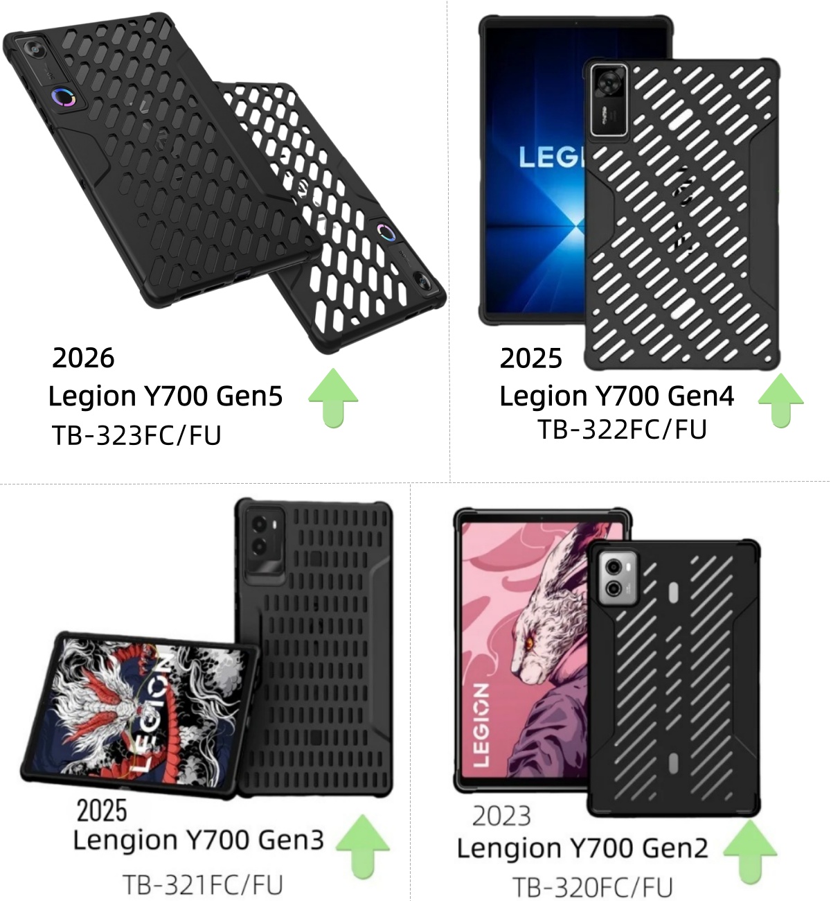 Zachte TPU Tablet Case voor Le - Legion Laptop Accessories recensie en prijs